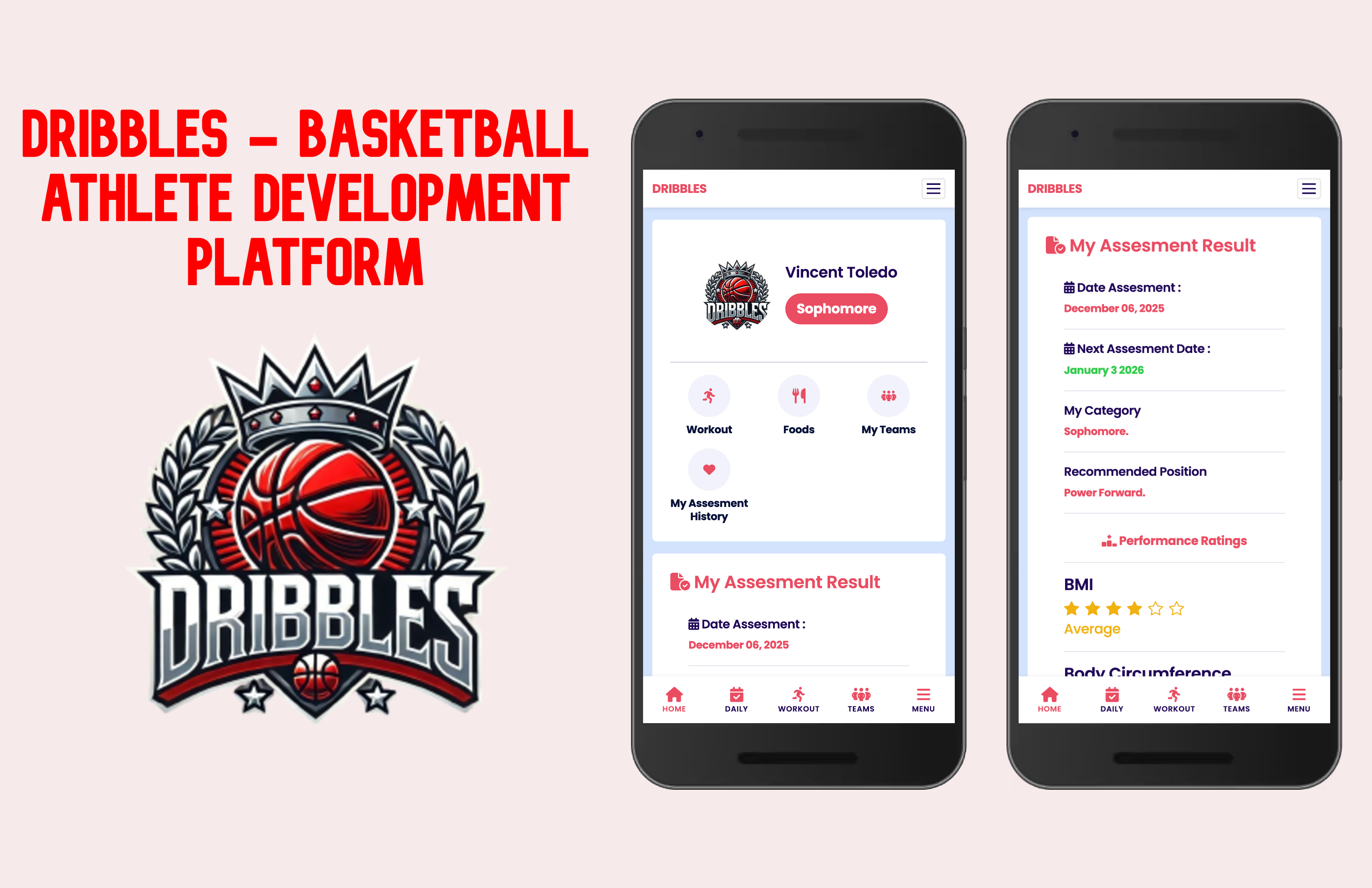Dribbles - Basketball Athlete Development Platform